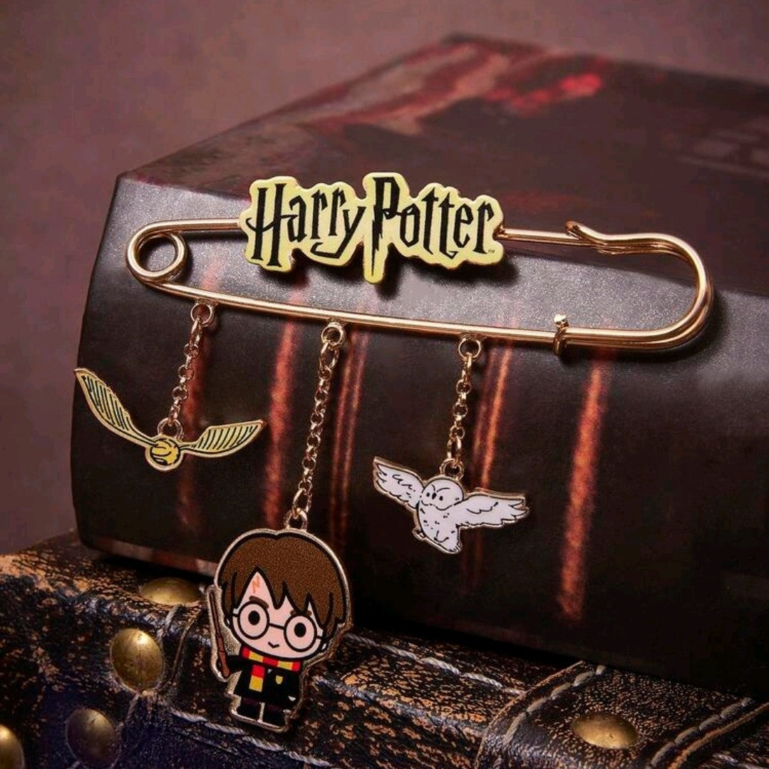 Harry Potter Inspired Enamel Brooch