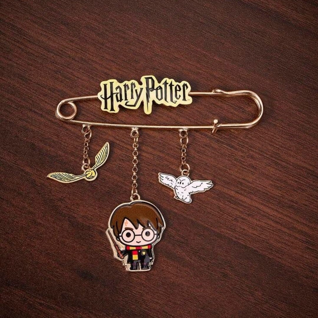 Harry Potter Inspired Enamel Brooch