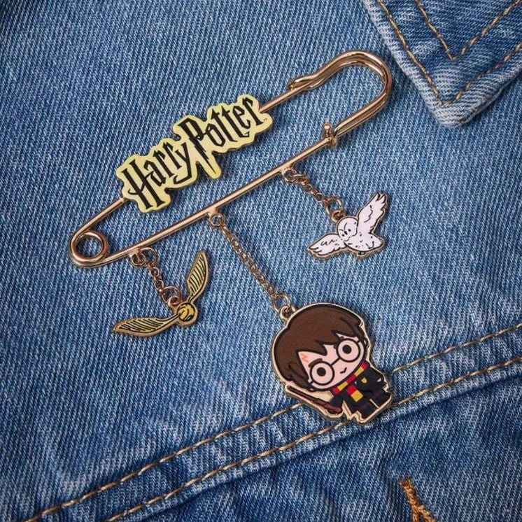Harry Potter Inspired Enamel Brooch