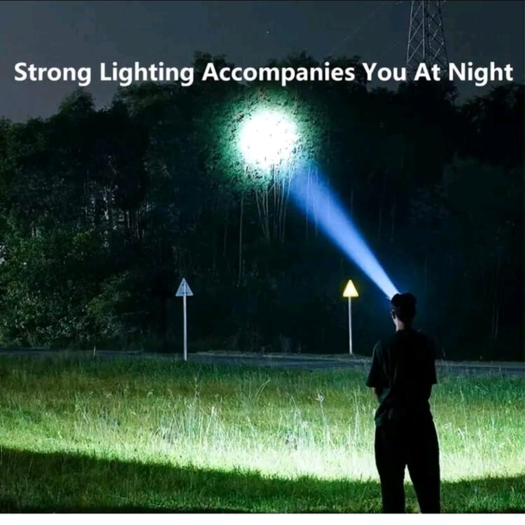 Rechargeable Tactical Headlight with Zoom